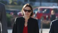 Fiona Hill, former senior director for European and Russian affairs on the National Security Council, arrives on Capitol Hill for a hearing at the U.S. Capitol October 11, 2019 in Washington, DC.  Mark Wilson/Getty Images/AFP
