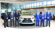 The officials with the all-new 2020 Lexus RX.