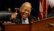 FILE PHOTO: House Oversight and Reform Committee chairman Elijah Cummings (D-MD) calls for order during a hearing called 
