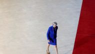Theresa May arrives at an extraordinary European Union leaders' summit to discuss Brexit in Brussels, April 10, 2019. Reuters / Susana Vera