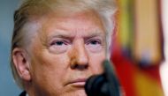 U.S. President Donald Trump makes a statement at the White House following reports that U.S. forces attacked Islamic State leader Abu Bakr al-Baghdadi in northern Syria, in Washington, U.S., October 27, 2019. REUTERS/Jim Bourg 