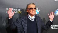 Robert Evans arrives at the 2nd Annual Rebels With A Cause Gala at Paramount Studios in Hollywood, California on March 20, 2014. AFP / Frazer Harrison