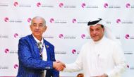 The Officials during the signing ceremony.