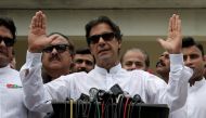 Cricket star-turned-politician Imran Khan, chairman of Pakistan Tehreek-e-Insaf (PTI), speaks in Islamabad. (REUTERS/Athit Perawongmetha/File Photo)
