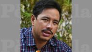 (FILES) In this file photo taken on October 16, 2019, Nepali mountaineer Nirmal Purja takes part in an interview with AFP in Kathmandu. AFP / PRAKASH MATHEMA