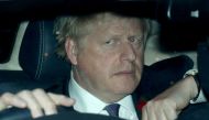 Britain's Prime Minister Boris Johnson arrives to the Houses of Parliament in London, Britain, October 28, 2019. REUTERS/Hannah McKay 