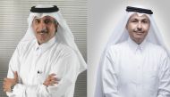 Ooredoo Group Chairman Sheikh Abdulla bin Mohammed bin Saud Al Thani and Chief Executive Officer Sheikh Saud bin Nasser Al Thani 