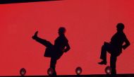 “The Ministry of Silly Walks” sketch performed at the 2014 Python reunion. Eduardo Unda-Sanzana /Wikimedia Commons / CC BY 2.0