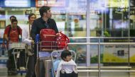 Airlines passengers in Kuala Lumpur International Airport, Sepang, Malaysia, 01 March 2016. EPA / Fazry Ismail