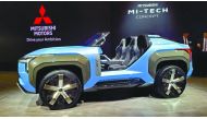 The all-new MI-TECH CONCEPT small-sized electrified SUV concept car by Mitsubishi Motors Corporation showcased at the recently concluded 46th Tokyo Motor Show 2019.