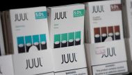 Juul brand vape cartridges are pictured for sale at a shop in Atlanta, Georgia, U.S., September 26, 2019. Reuters/Elijah Nouvelage