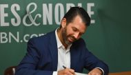 Donald Trump Jr., signs his new Book 