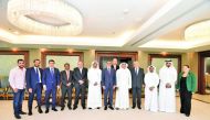QBA officials with the visiting Venezuela’s visiting Minister, Felix Ramon Gonzalez, and the trade delegation.