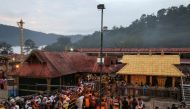 FILE PHOTO: Hindu devotees wait in queues inside the premises of the Sabarimala temple in Pathanamthitta district in the southern state of Kerala, India, October 18, 2018. REUTERS/Sivaram V/File Photo