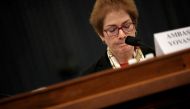 Former U.S. Ambassador to Ukraine Marie Yovanovitch testifies before the House Intelligence Committee in the Longworth House Office Building on Capitol Hill November 15, 2019 in Washington, DC. (Drew Angerer/Getty Images/AFP)