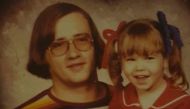 Sedley Alley is seen with his daughter April prior to the 1985 murder.