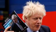 Prime Minister Boris Johnson arrives for the Conservative party's manifesto launch in Telford, Britain November 24, 2019. Reuters/Phil Noble