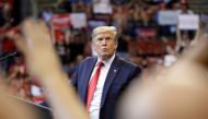 U.S. President Donald Trump holds a campaign rally in Sunrise, Florida, U.S., November 26, 2019. REUTERS/Yuri Gripas