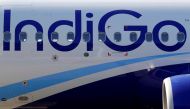 The logo of IndiGo Airlines is pictured on passenger aircraft on the tarmac in Colomiers near Toulouse, France, July 10, 2018. Reuters/Regis Duvignau