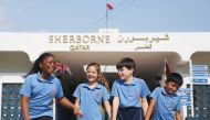 Sherborne Qatar students.