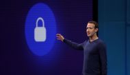 This file photo taken on May 1. 2018 shows Facebook CEO Mark Zuckerberg speaking during the F8 Facebook Developers conference in San Jose, California. AFP / Justin Sullivan
 