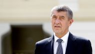 Czech Finance Minister Andrej Babis arrives at Prague Castle to meet with President Milos Zeman in Prague, Czech Republic, May 3, 2017. Reuters / David W Cerny