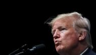 U.S. President Donald Trump delivers remarks at the Israeli American Council National Summit in Hollywood, Florida, U.S., December 7, 2019. REUTERS/Loren Elliott 