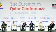 FROM LEFT: Sarkis Yoghourtdjian, Former Advisor and Assistant Director for Supervision and Regulation, Federal Reserve Board; Khalid Abdulla Al Mana, Executive Director of Business Finance, Qatar Development Bank; Constantinos Constantinides, Chief Strate