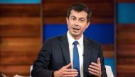 Pete Buttigieg participates in the Black Economic Alliance Forum at the Charleston Music Hall on June 15, 2019 in Charleston, South Carolina. Sean Rayford / Getty Images / AFP