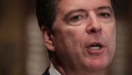 James Comey speaks at Georgetown University on April 26, 2016, in Washington. Alex Wong / AFP / Getty Images