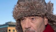Ian Bailey arrives at the High Court in Dublin on December 16, 2019 for a hearing following the issue of a European Arrest Warrant by the French authorities over the murder of filmmaker Sophie Toscan du Plantier. AFP / Damien Eagers  
  
