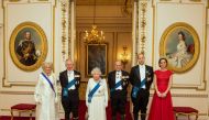 Philip had been at the royal family's Sandringham estate in eastern England, where the queen and her family usually spend Christmas. 