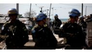 UN peacekeepers patrol the neighborhood of Cite Soleil together with Haitian national police officers and members of UNPOL (United Nations Police) in Port-au-Prince, Haiti, March 3, 2017.  Andres Martinez Casares/Reuters