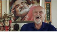  Ram Dass in the documentary “Becoming Nobody.” (Michael Donnelly / Love Serve Remember Films / Google Empathy Lab)