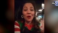 Relatives of Anamichelle Castellano say she was arrested by Mexican authorities Monday at a bridge crossing from Brownsville, Texas, to Matamoros, Mexico. Photo courtesy: ABC 13 Houston video 