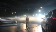 Turkish President Tayyip Erdogan unveils theÊdomestic electric car project in Gebze, Turkey, December 27, 2019. Murat Cetinmuhurdar/Presidential Press Office/Handout via Reuters