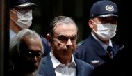 Former Nissan Motor Chariman Carlos Ghosn leaves the Tokyo Detention House in Tokyo, Japan April 25, 2019. Reuters/Issei Kato