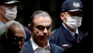FILE PHOTO: Former Nissan Motor Chariman Carlos Ghosn leaves the Tokyo Detention House in Tokyo, Japan April 25, 2019. REUTERS/Issei Kato