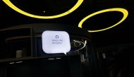 In this file photo taken on January 11, 2019 Amazon's exhibit at the 2019 Consumer Electronics Show highlighted how its Alexa digital assistant can connect to numerous smart home devices. AFP / Robert Lever
 