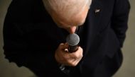 Joe Biden, speaks during a campaign event on January 3, 2020 in Independence, Iowa.  Stephen Maturen/Getty Images/AFP