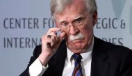 White House former national security advisor John Bolton delivers remarks on North Korea at the Center for Strategic and International Studies (CSIS) think tank in Washington, U.S. September 30, 2019. (REUTERS/Jonathan Ernst/File Photo)
 