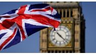 British flag Big Ben London AFP.