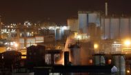  A fire is pictured at a chemical factory after an explosion at the factory in Tarragona, Spain, January 14, 2020. REUTERS/Nacho Doce 