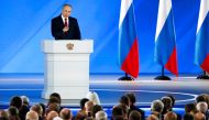 Russian President Vladimir Putin addresses the State Council in Moscow, Russia, January 15, 2020. Alexander Zemlianichenko/Pool via REUTERS