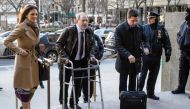 Harvey Weinstein at New York Criminal Court with his attorney Donna Rotunno for his sexual assault trial in the Manhattan borough of New York City, January 17, 2020. Reuters/Eduardo Munoz