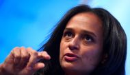 Isabel dos Santos speaks during a Reuters Newsmaker event in London, October 18, 2017. Reuters / Toby Melville