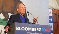  Democratic U.S. presidential candidate Michael Bloomberg speaks at a campaign event in Oakland, California, U.S. January 17, 2020. REUTERS/Peter Henderson 