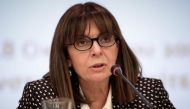 President of the Council of State, Greece's top administrative court, Katerina Sakellaropoulou speaks during an event in Athens, Greece, October 18, 2018. Vassilis Rebapis/Eurokinissi via REUTERS 