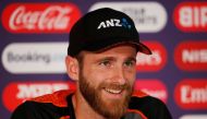 New Zealand Press Conference - Lord's, London, Britain - July 13, 2019 New Zealand's Kane Williamson during the press conference Action Images via Reuters/Andrew Boyers
