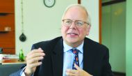 Michael Trick, Dean, CMU-Q, speaking to The Peninsula. 
Pic: Salim Matramkot/The Peninsula